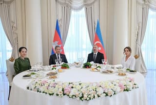 Kamboca Krallığının Baş naziri Hun Manetin səfəri ilə bağlı paylaşım edilib
