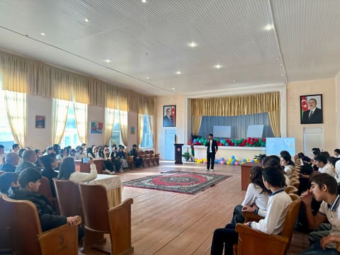 Gəncə-Daşkəsən və Lənkəran-Astara regionları üzrə “Məktəblinin hüquq bələdçisi” layihəsi keçirilib