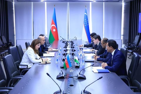 Emin Əmrullayev  Özbəkistanın ali təhsil, elm və innovasiyalar nazirinin birinci müavini ilə görüşüb