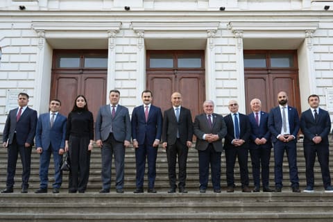 Emin Əmrullayev Gürcüstanın ali təhsil sahəsində əməkdaşlıq imkanlarını müzakirə edib