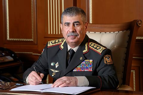 Zakir Həsənov Azərbaycan Ordusunun şəxsi heyətini təbrik edib