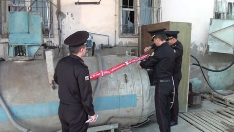Sumqayıtda yanğın təhlükəli obyektin fəaliyyəti dayandırılıb