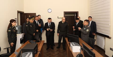Dövlət Xidmətində Özbəkistandan gələn rəsmi nümayəndələrlə görüş keçirilib