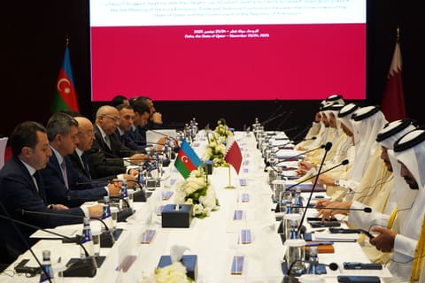 Dohada Azərbaycan və Qətər arasında iqtisadi və biznes əməkdaşlığı üzrə iclaslar keçirilib