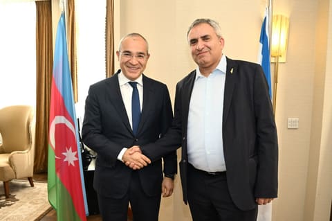 Azərbaycan və İsrail arasında iqtisadi tərəfdaşlığın genişləndirilməsi müzakirə olunub