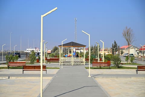 Leyla Əliyeva Qaradağda yeni parkın açılışında iştirak edib 