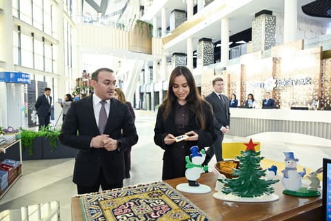 Leyla Əliyeva “ASAN Məktub” sosial proqramının 10 illiyinə həsr olunan tədbirdə iştirak edib