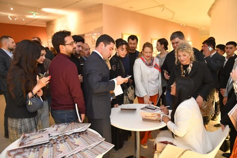 Heydər Əliyev Mərkəzində "And və Qafqaz dağları arasında təxəyyül dünyası” sərgisinin açılışı olub