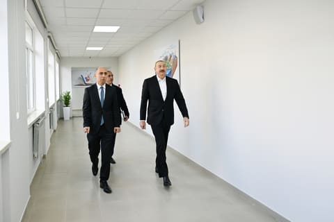 Kərkicahan qəsəbə 1 nömrəli tam orta məktəbin binası əsaslı təmirdən sonra istifadəyə verilib