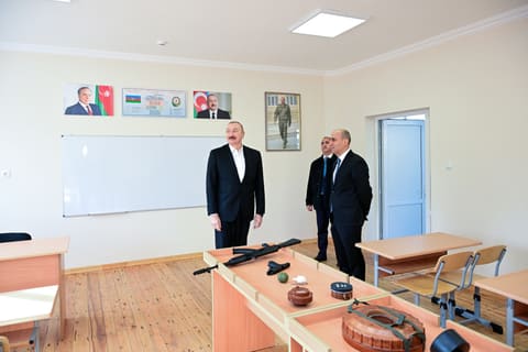 Kərkicahan qəsəbə 1 nömrəli tam orta məktəbin binası əsaslı təmirdən sonra istifadəyə verilib