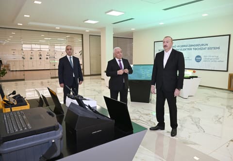 “Xankəndi-1” elektrik yarımstansiyası istismara verilib 