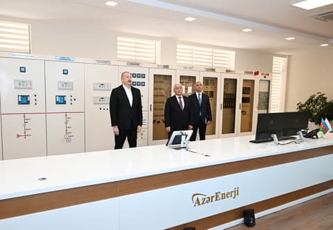 “Xankəndi-1” elektrik yarımstansiyası istismara verilib 