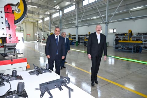 Xocalının Ballıca kəndində ofis mebelləri və mebel aksesuarlarının istehsalı müəssisəsi açılıb
