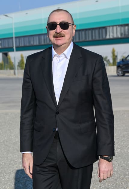 Prezident Ağdam Sənaye Parkında "Saloğlu Qarabağ" MMC-nin istehsal müəssisəsinin təməlini qoyub