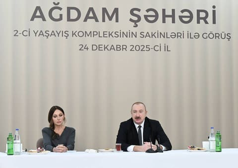 İlham Əliyev Ağdamda 2-ci yaşayış kompleksinin açılışında iştirak edib - YENİLƏNİB