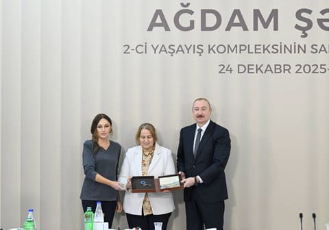 İlham Əliyev Ağdamda 2-ci yaşayış kompleksinin açılışında iştirak edib - YENİLƏNİB