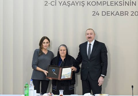 İlham Əliyev Ağdamda 2-ci yaşayış kompleksinin açılışında iştirak edib - YENİLƏNİB