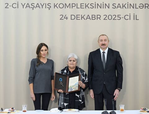 İlham Əliyev Ağdamda 2-ci yaşayış kompleksinin açılışında iştirak edib - YENİLƏNİB