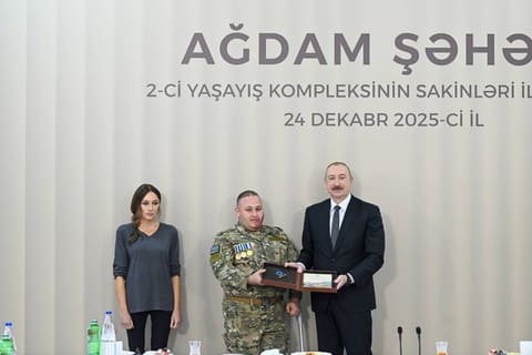 İlham Əliyev Ağdamda 2-ci yaşayış kompleksinin açılışında iştirak edib - YENİLƏNİB