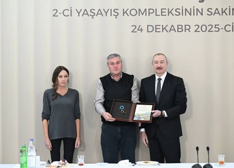 İlham Əliyev Ağdamda 2-ci yaşayış kompleksinin açılışında iştirak edib - YENİLƏNİB