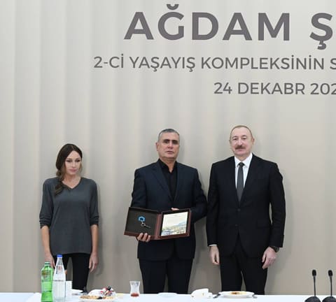 İlham Əliyev Ağdamda 2-ci yaşayış kompleksinin açılışında iştirak edib - YENİLƏNİB