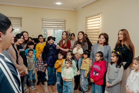 "Təmiz Dünya" sığınacağında uşaqlar üçün bayram şənliyi təşkil olunub