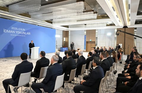 İlham Əliyev 2025-ci ilin idman yekunlarına həsr olunan mərasimdə iştirak edib - YENİLƏNİB