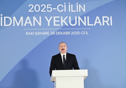 İlham Əliyev 2025-ci ilin idman yekunlarına həsr olunan mərasimdə iştirak edib - YENİLƏNİB