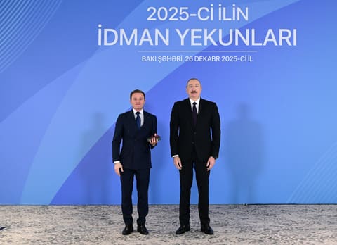 İlham Əliyev 2025-ci ilin idman yekunlarına həsr olunan mərasimdə iştirak edib - YENİLƏNİB
