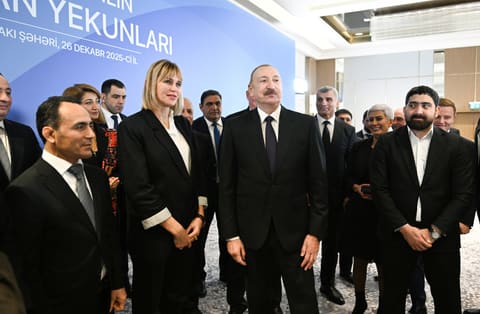 İlham Əliyev 2025-ci ilin idman yekunlarına həsr olunan mərasimdə iştirak edib - YENİLƏNİB