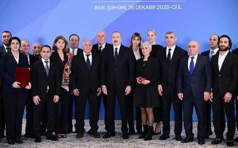 İlham Əliyev 2025-ci ilin idman yekunlarına həsr olunan mərasimdə iştirak edib - YENİLƏNİB