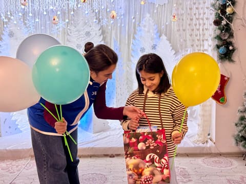 Leyla Əliyevanın təşəbbüsü ilə Gəncədə uşaq evində Yeni il tədbiri keçirilib