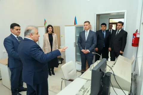 Pulmonologiya Xəstəxanasının açılışı olub - Fotolar