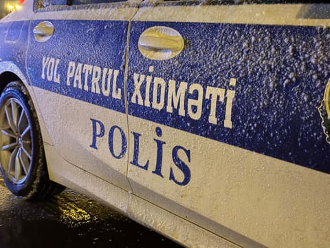 Polis əməkdaşları tərəfindən gecə saatlarında fasiləsiz xidmət təşkil edilib