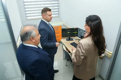 Pulmonologiya Xəstəxanasının açılışı olub - Fotolar