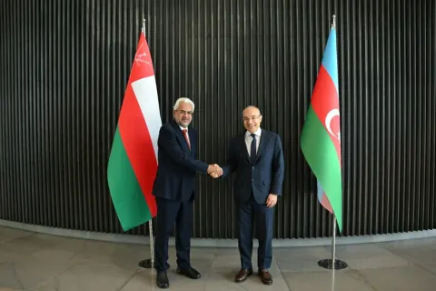 Azərbaycan-Oman əməkdaşlığı müzakirə edilib - Fotolar