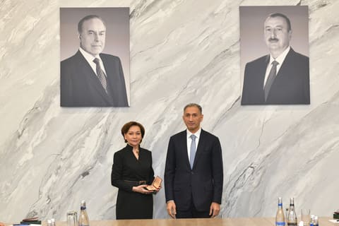 Nəqliyyat sahəsi işçilərinə dövlət mükafatları təqdim edilib