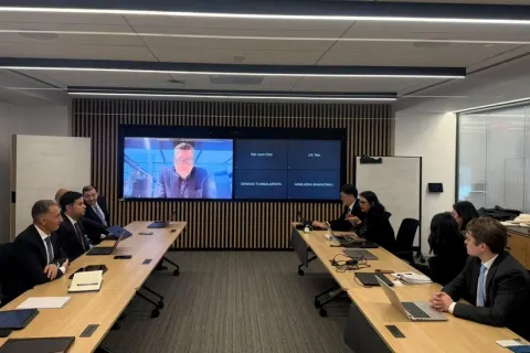 Azərbaycan ilə IBM şirkəti əməkdaşlıq imkanlarını müzakirə edib - Fotolar