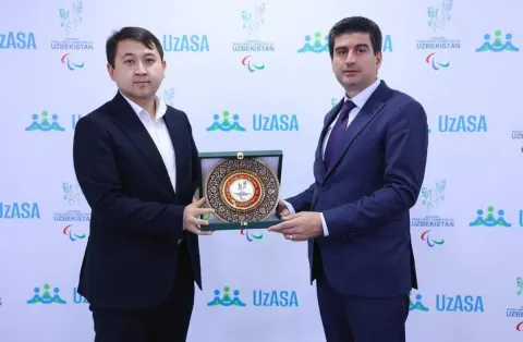 MPK nümayəndə heyəti özbəkistanlı həmkarları ilə əməkdaşlığı müzakirə ediblər - Fotolar
