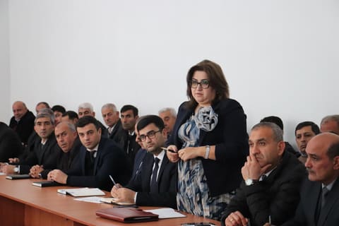 Ucarda su ehtiyatlarının qorunması və səmərəli istifadəsinə dair tədbir keçirilib