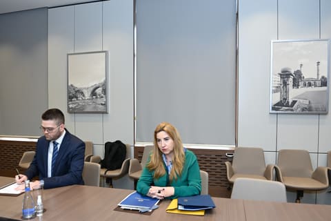 Ceyhun Bayramov Yunanıstanın yeni səfiri ilə görüşüb
