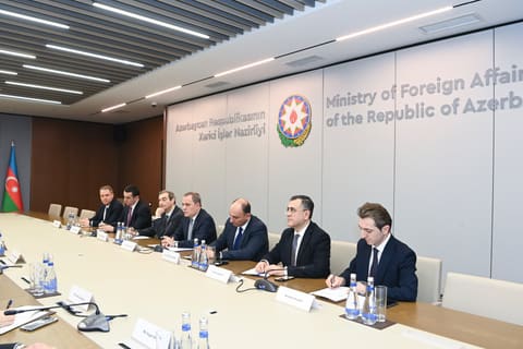 Azərbaycan və Monteneqro XİN başçıları arasında görüş keçirilib - Fotolar