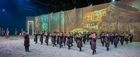 Qarabağ atları Bəhreyndə keçirilən “Mara’ee 2025” festivalında çıxış edib 