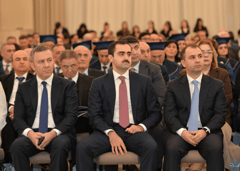 Emin Əmrullayev AzMİU-nun 50 illik yubiley tədbirində iştirak edib