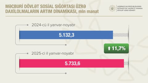 Dövlət Vergi Xidmətinin xəttilə dövlət büdcəsinə vergi daxilolmaları artıb - Fotolar