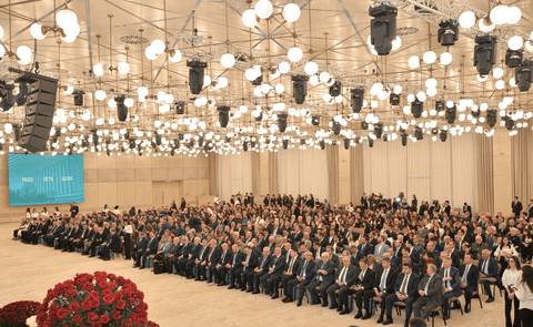 Emin Əmrullayev AzMİU-nun 50 illik yubiley tədbirində iştirak edib