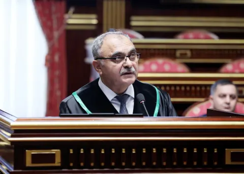 Ali Məhkəmənin Plenumunun növbəti iclası keçirilib - Fotolar