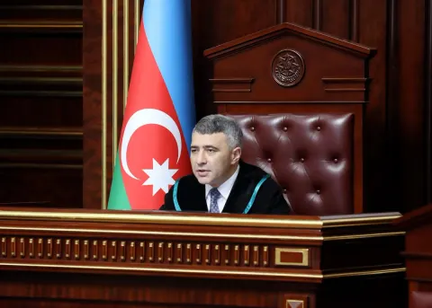 Ali Məhkəmənin Plenumunun növbəti iclası keçirilib - Fotolar