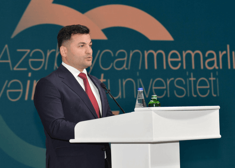 Emin Əmrullayev AzMİU-nun 50 illik yubiley tədbirində iştirak edib