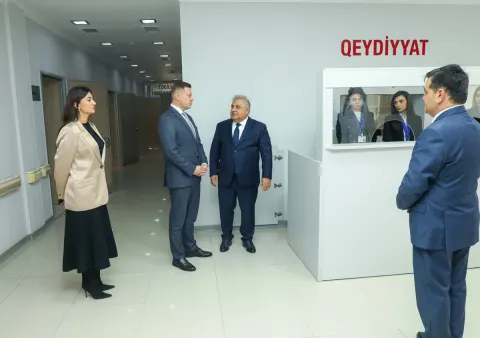 Pulmonologiya Xəstəxanasının açılışı olub - Fotolar